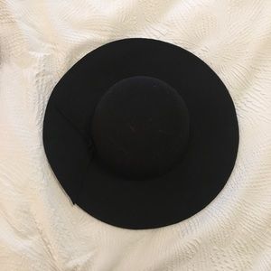 Faux suede hat